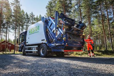 Vestian jäteauto