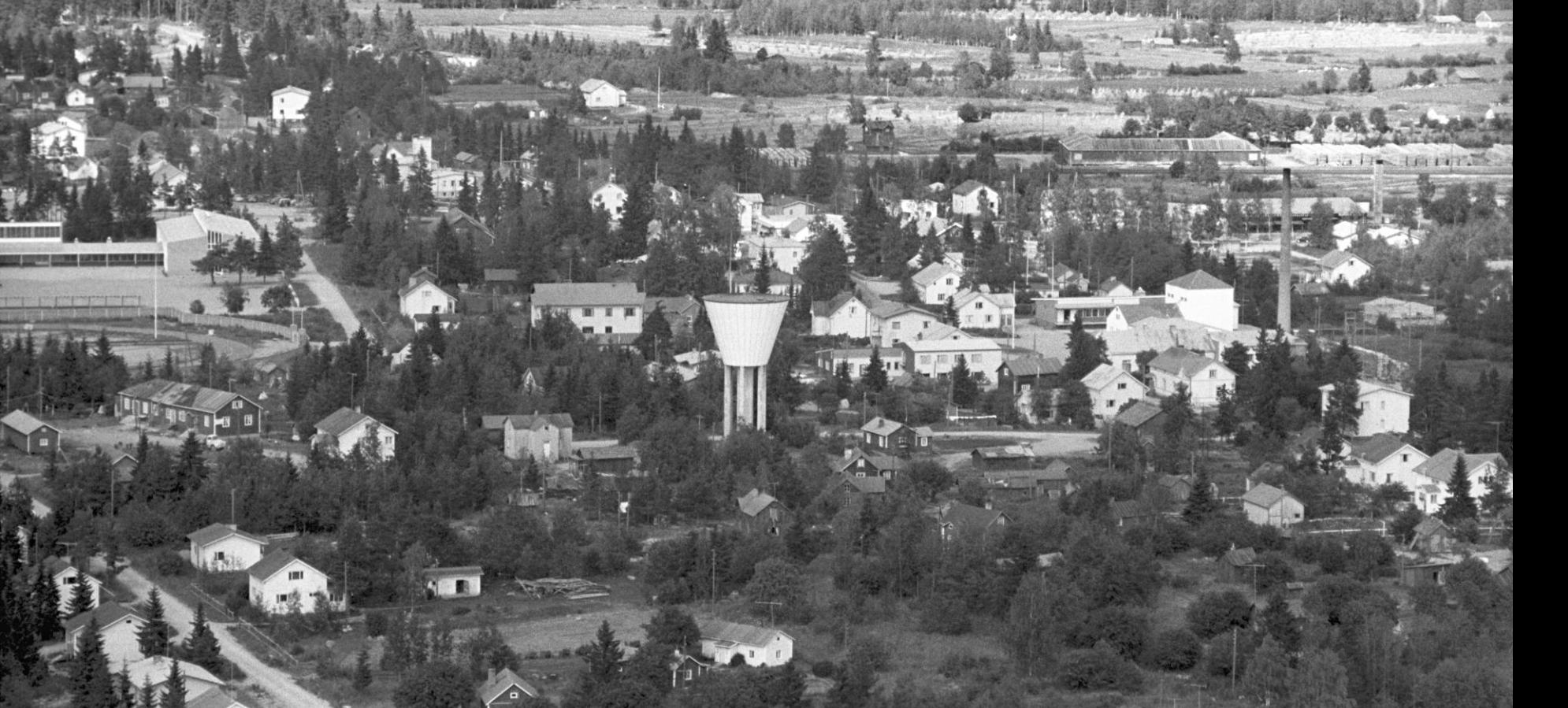 Pyhäsalmen keskusta 1960-luvulla