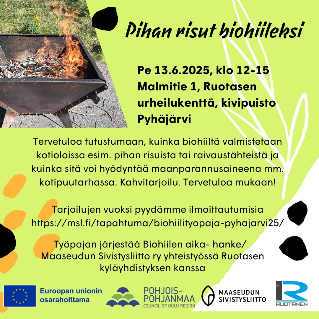 tilaisuuden mainos