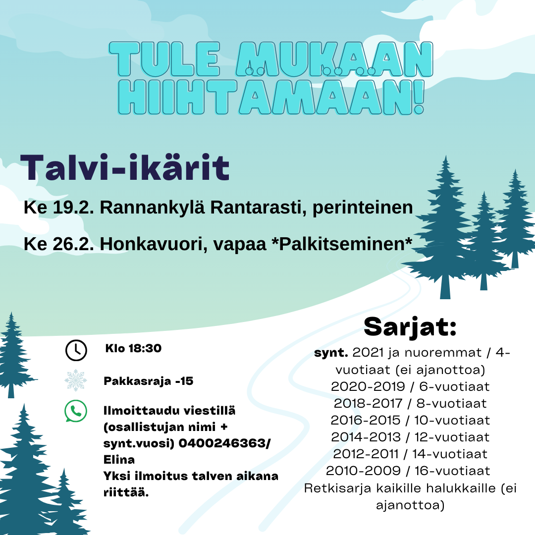 Talvi-ikäreiden mainos