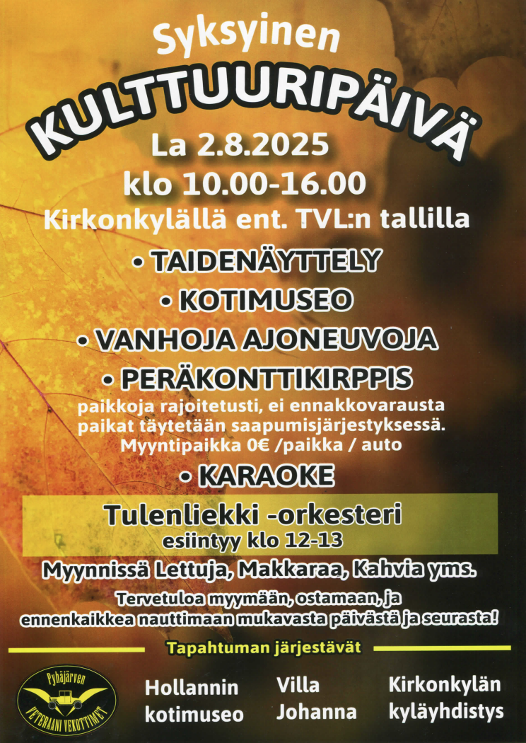 tapahtuman juliste