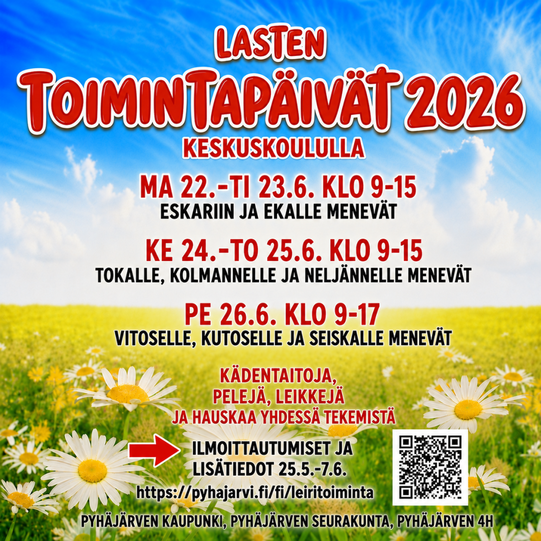 Toimintaa eskariin ja 1lk meneville
